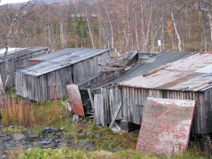 Garasjer ved Kjelvatnet