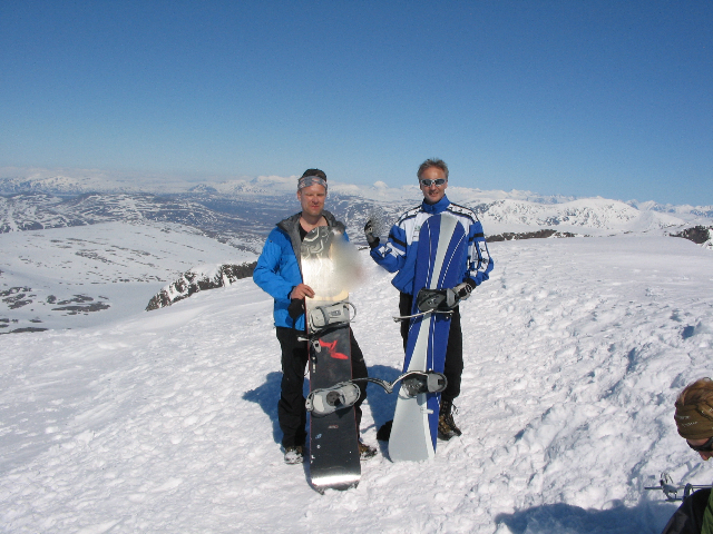 Frank Krokstrand og Thor Åge Jensen